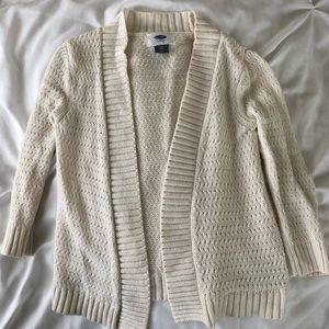 Old Navy open front knit sweater